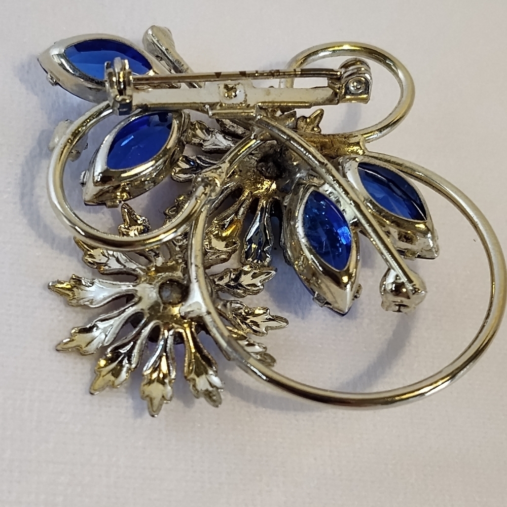 Vintage Uranium Flower Brooch HANDMADE - Picture 5 of 6